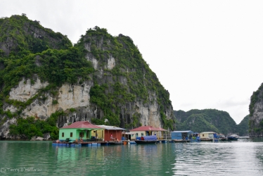 Floating fishing village, Vietnam